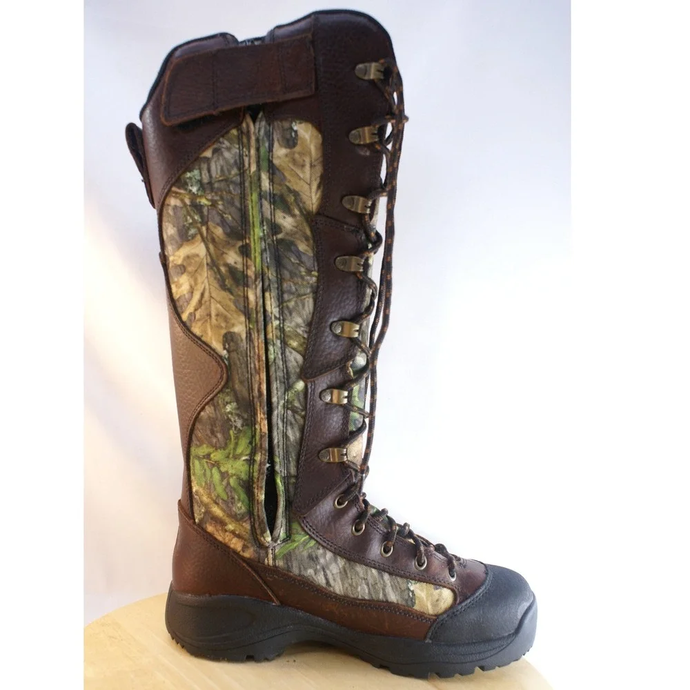 LaCrosse Venom 18 Mens Snake Boots Mossy Oak Camo Waterproof Hunting 425616 6.5